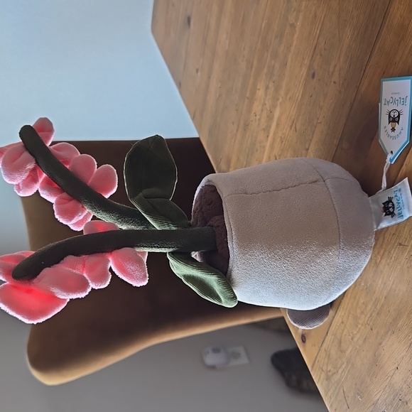 Jellycat Amuseables Orchid 9.8x3.9x4.3" Soft and Plush NWT - Picture 6 of 8